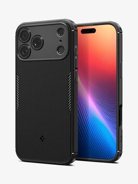 Spigen iPhone 17 Pro Core Armor MagFit Magnetic Back Case Black ACS09627